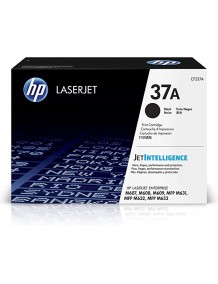 Hp 37A Hewlett Packard Original Laserjet Colour Sphere Toner Cartridge, Black