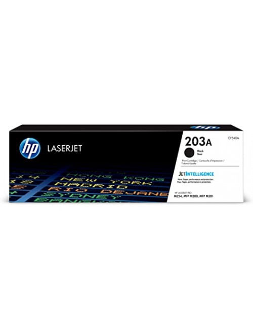 Hp 203A Original Laserjet Toner Cartridge, Black - Cf540A (Hp 203A Black Laserjet Toner Cartridge)