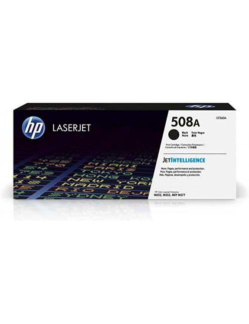 HP 508A Original LaserJet Colour Sphere Toner Cartridge, Black