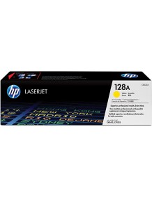 HP 128A Original LaserJet Toner Cartridge Yellow