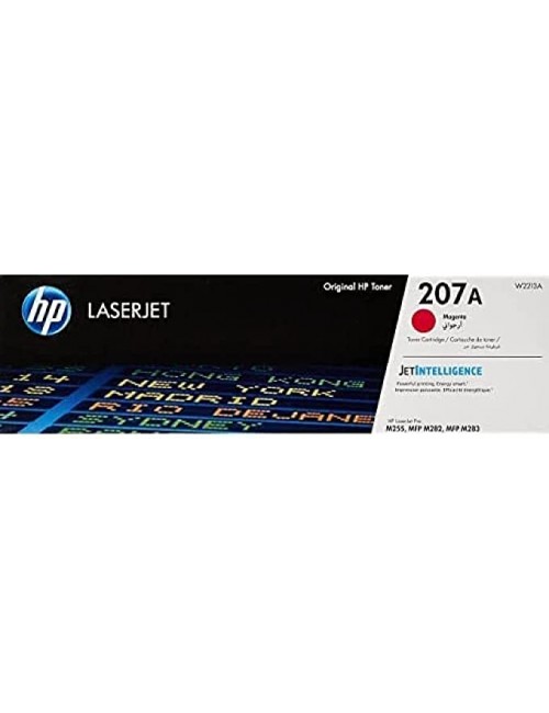 HP 207A Magenta Original LaserJet Toner Cartridge [W2213A] | Works with HP LaserJet Pro M255, M282, M283 Printers