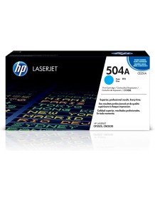 HP 504A Cyan Original LaserJet Toner Cartridge