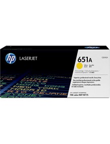 HP 651A Yellow Original LaserJet Toner Cartridge