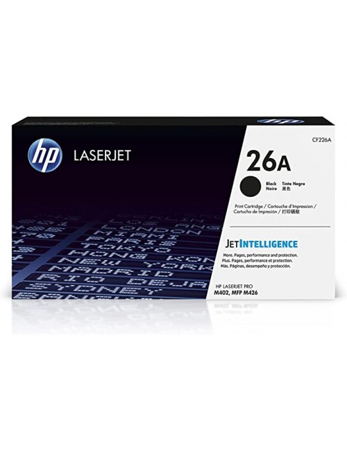 HP 26A Black Original LaserJet Toner Cartridge