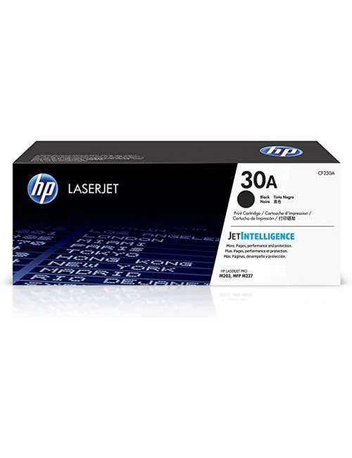 HP 30A Hewlett Packard Original LaserJet Colour Sphere Toner Cartridge, Black - CF230A