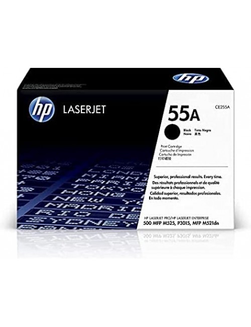 HP 55A Black Original LaserJet Toner Cartridge - CE255A