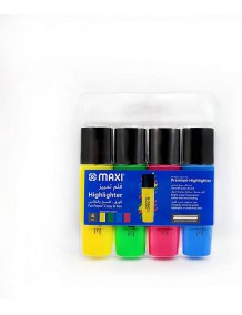 MAXI HIGHLIGHTER 4-PIECE PACKET